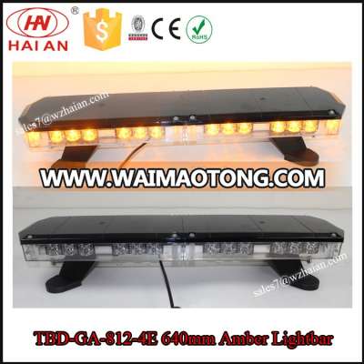 Car amber flashing lights LED strobe emergency warning lightbar/ambulance lightbar for truck TBD-GA-812 4E